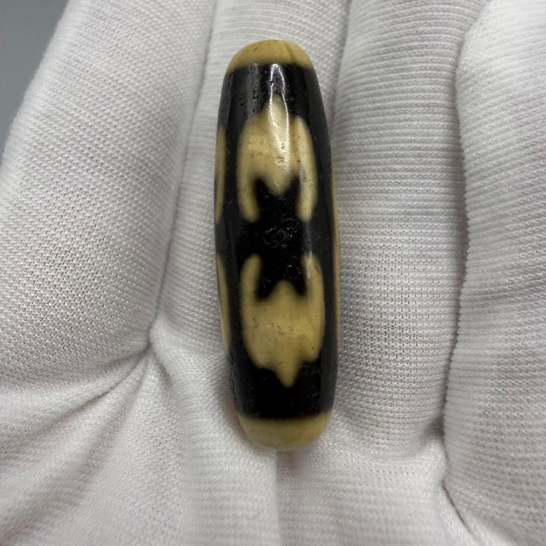 L061 五福天珠希少天珠瑪瑙茶珠開運魔除け