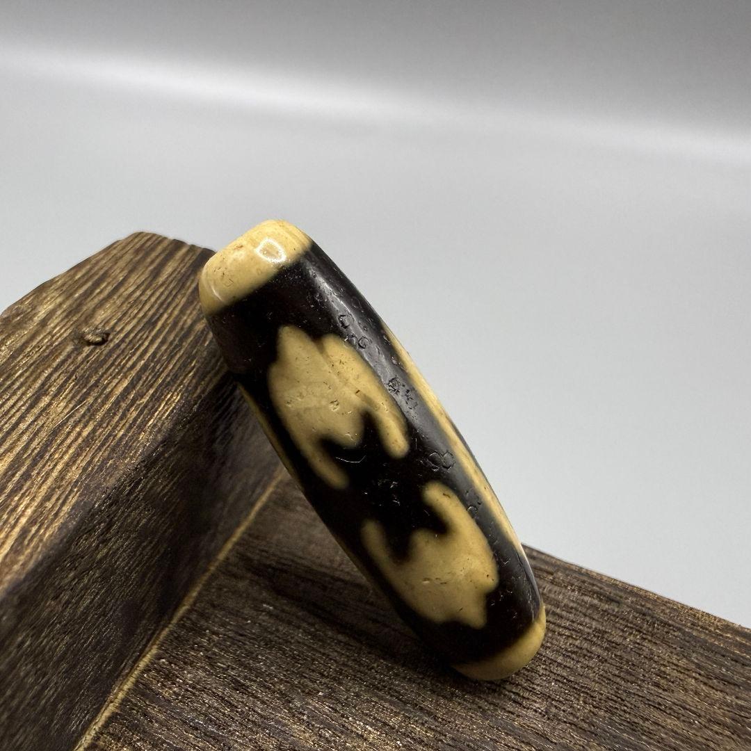 L061 五福天珠希少天珠瑪瑙茶珠開運魔除け