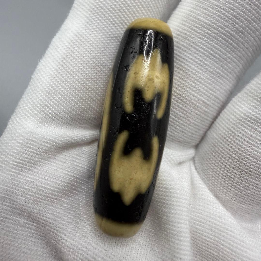 L061 五福天珠希少天珠瑪瑙茶珠開運魔除け