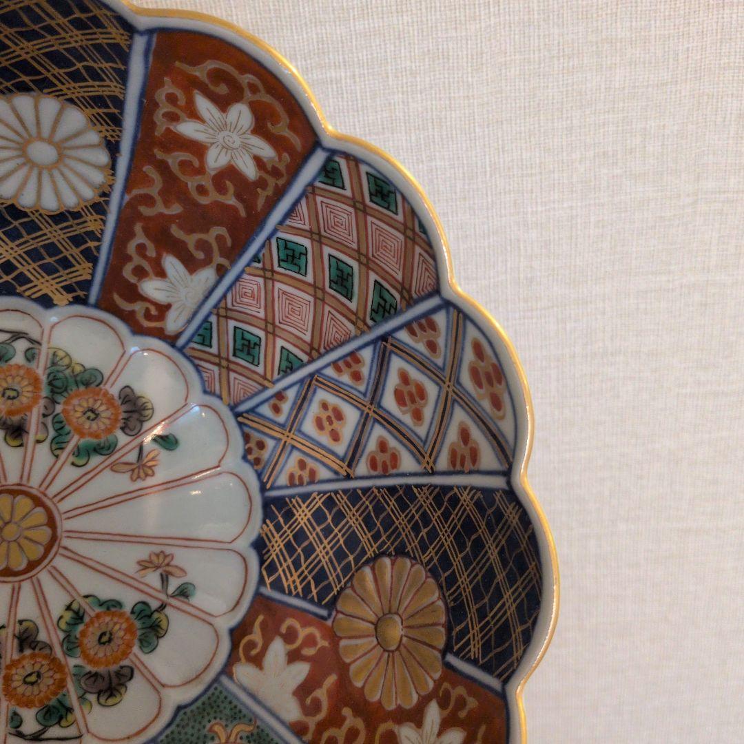 大聖寺伊万里 菊花文 菊花鉢型 お椀 1個 金襴手 - メルカリ