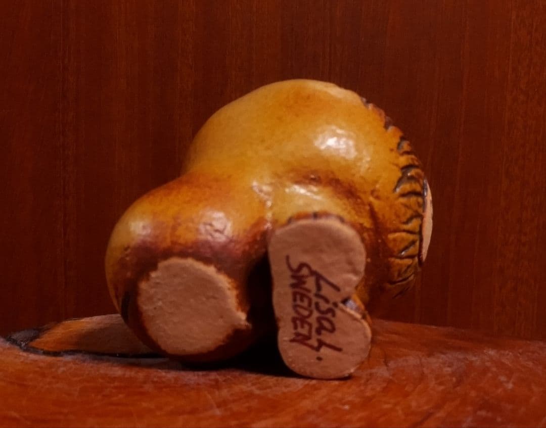 リサラーソン ライオン＆ケンネルブルドッグ＆ライオンキーホルダー 美品