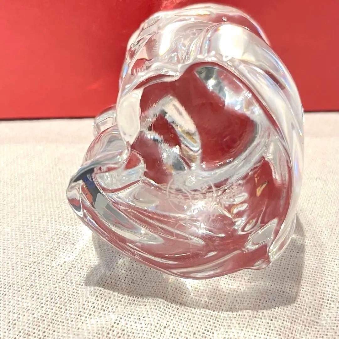 【美品】Baccarat 招き猫 クリスタルガラス