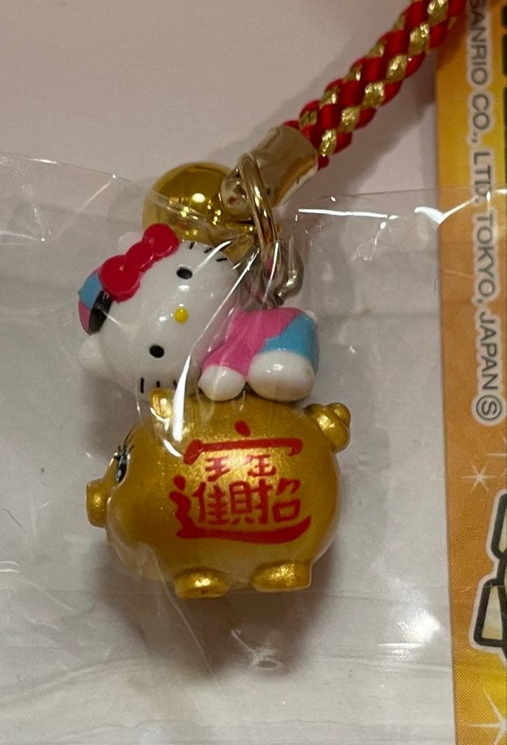 公*o様 ハローキティ 根付 ストラップ 横浜中華街7個 バラ売り不可