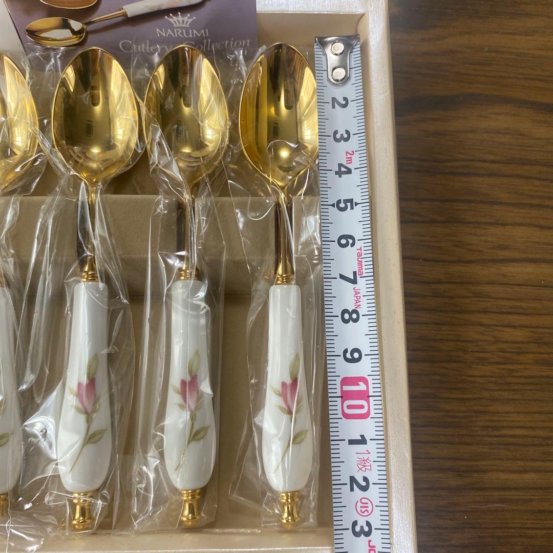 ナルミ　カトラリー　コレクション　金　ティースプーン　デザート　フォーク　12本