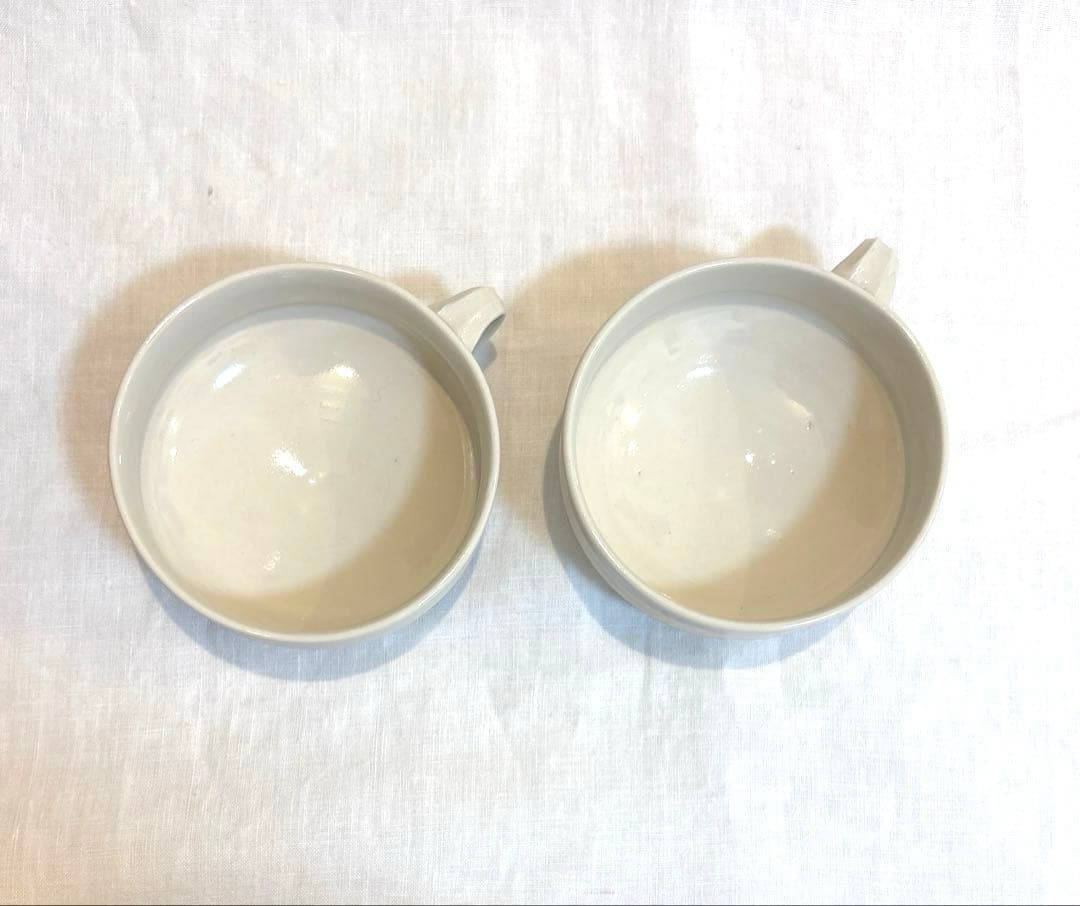 岩田哲宏 スープカップ［未使用］白 2個