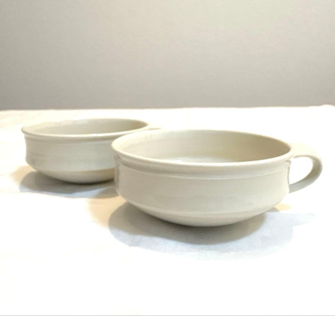 岩田哲宏 スープカップ［未使用］白 2個