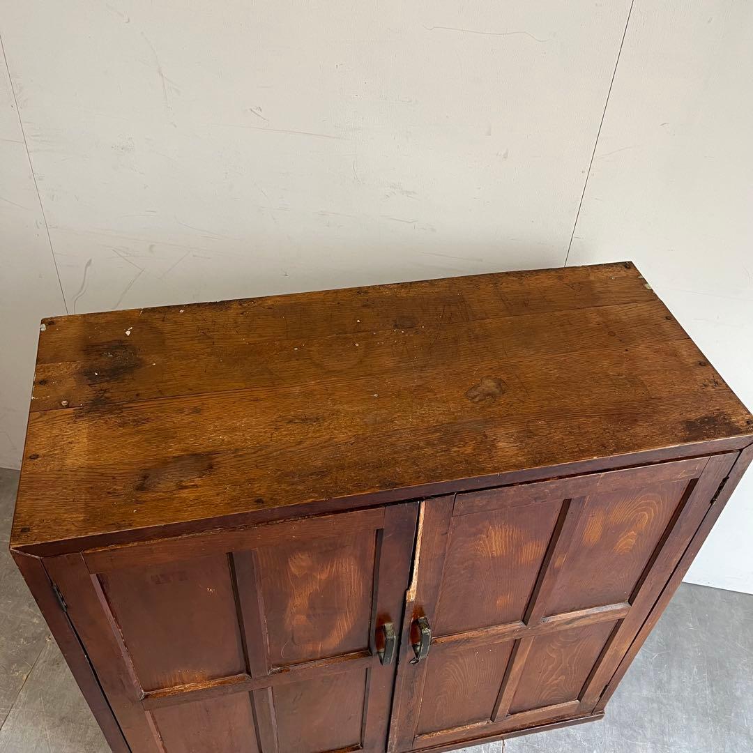 g*e様 アンティーク チェスト 棚 棚板取り外し可能 レトロ