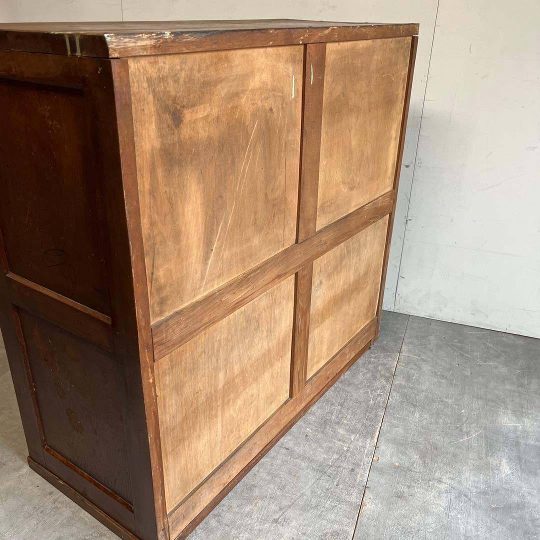 g*e様 アンティーク チェスト 棚 棚板取り外し可能 レトロ