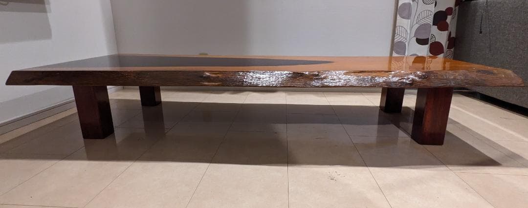 一枚板 テーブル 長さ 2m 以上 ローテーブル 昇降 デスク の天板 などに