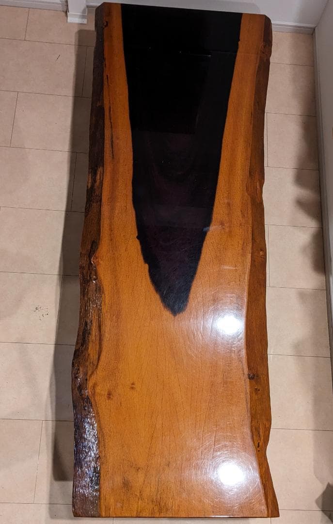 一枚板 テーブル 長さ 2m 以上 ローテーブル 昇降 デスク の天板 などに