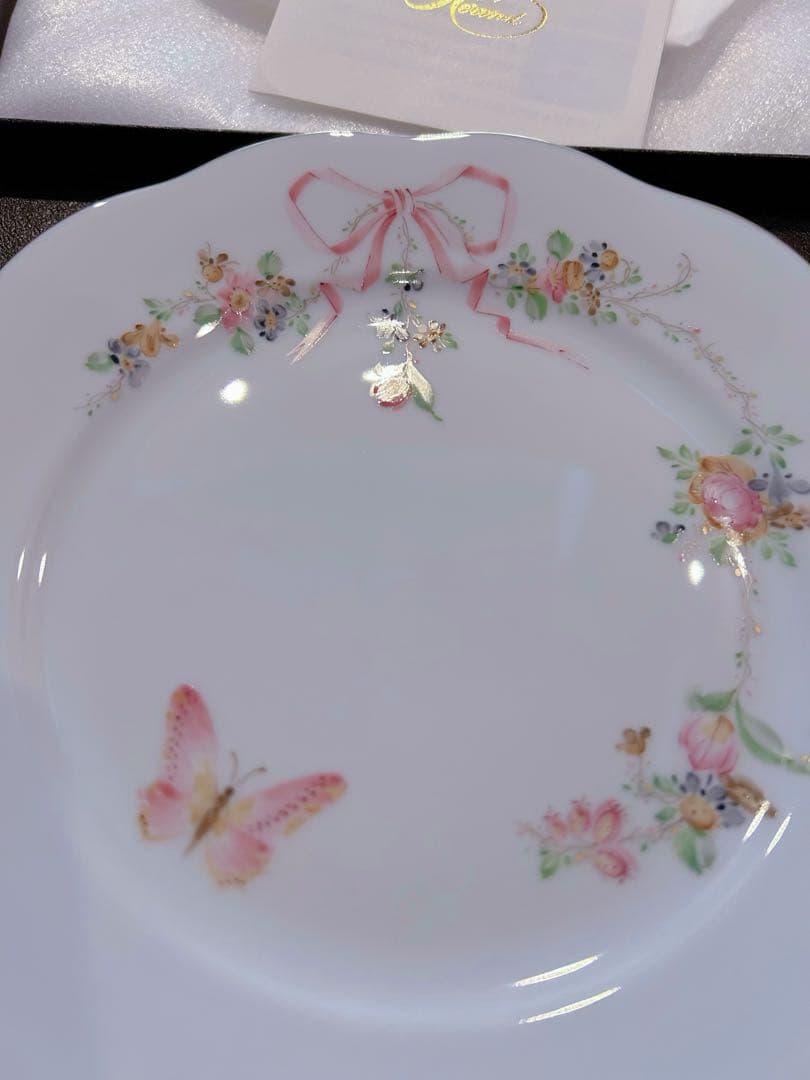 ヘレンド　新品未使用　エデンローズドラジェ　 デザートプレート
