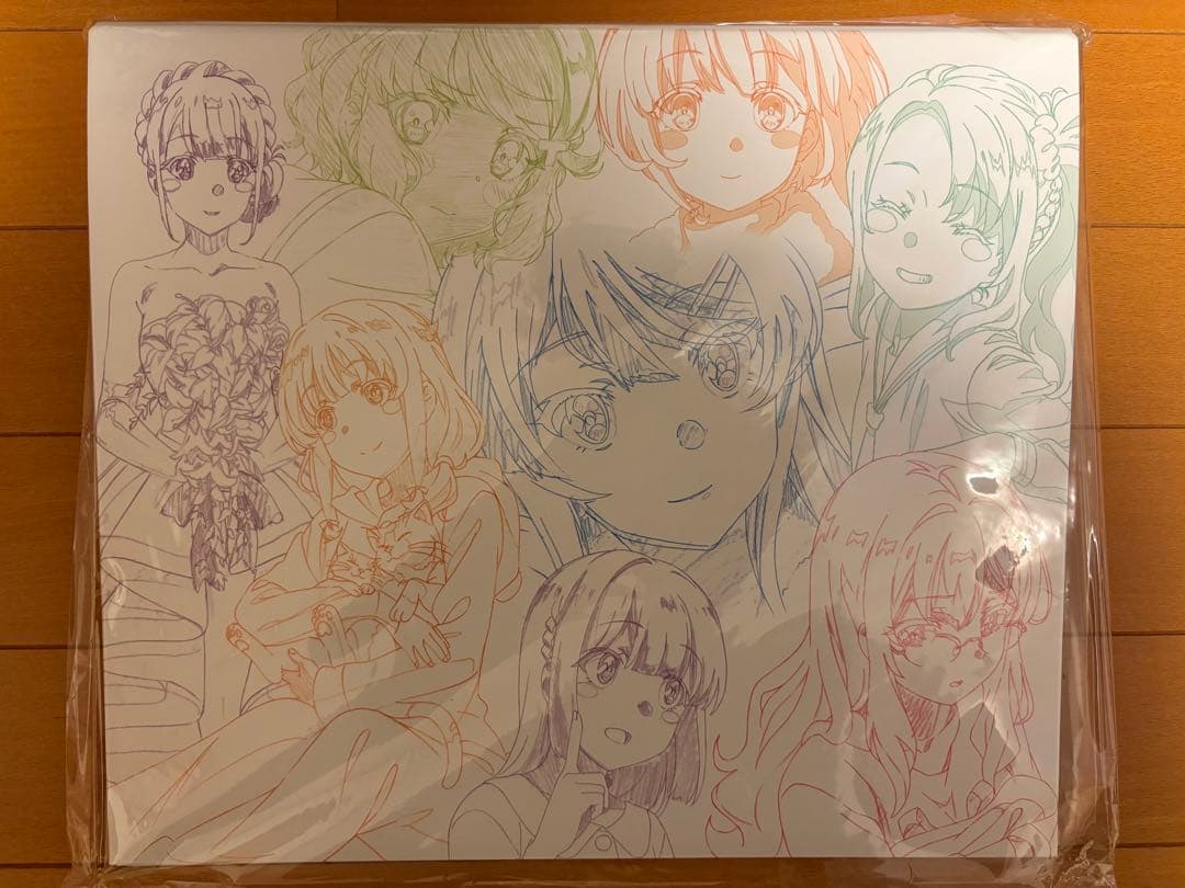 青ブタ展 複製原画コレクションアルバム 複製原画セット 青春ブタ野郎はスクールメモリーの夢を見ない -青ブタ展- 複製原画