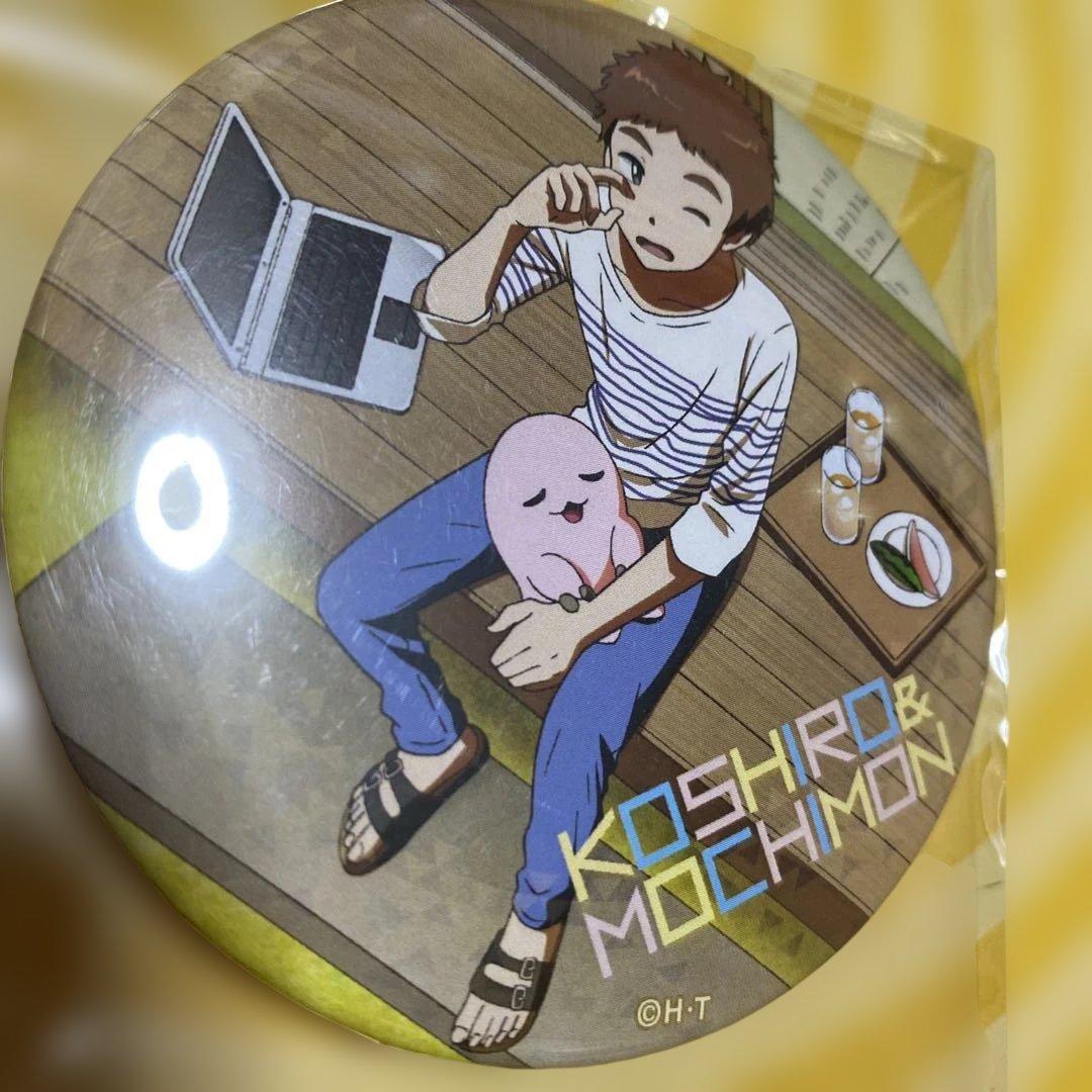 デジモン デジフェス限定缶バッジ 泉光子郎 モチモン - メルカリ
