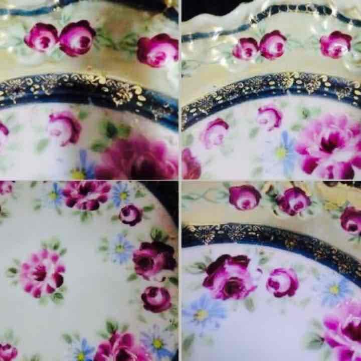 1891オールドノリタケローズ柄お皿＊プレート