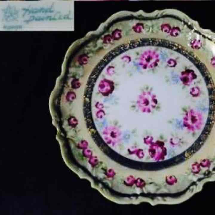 1891オールドノリタケローズ柄お皿＊プレート