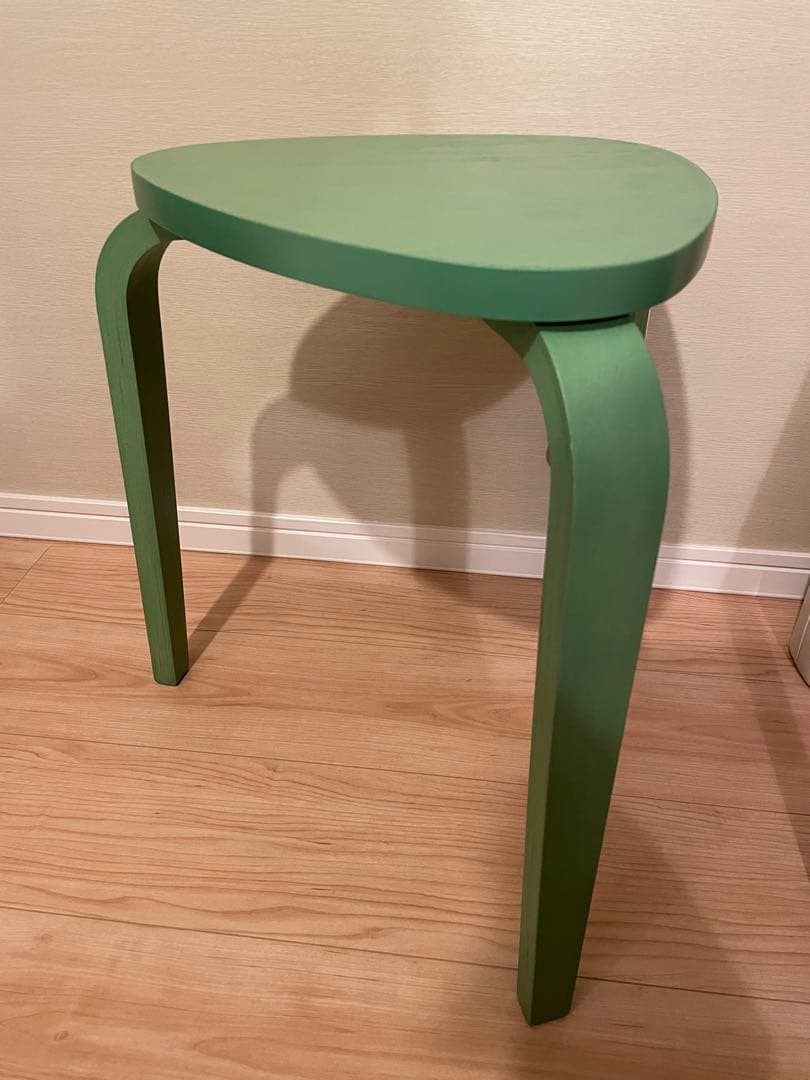 IKEA イケア シルレ グリーン 廃盤色 スツール KYRRE - メルカリ