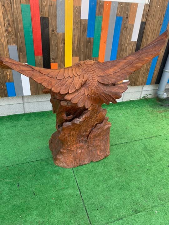 木彫り鷹