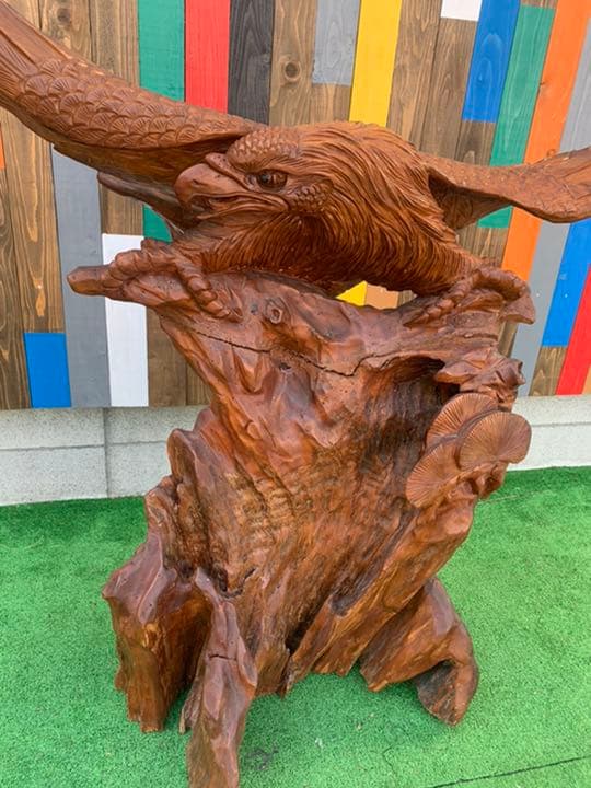 木彫り鷹