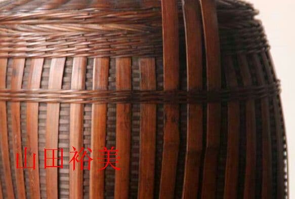 竹編みバッグ 茶道具収納b