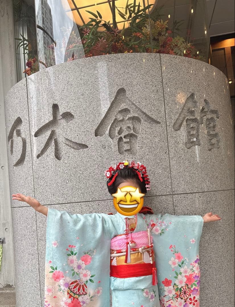 753 七五三勝山かざり髪飾りセットちんころ付き