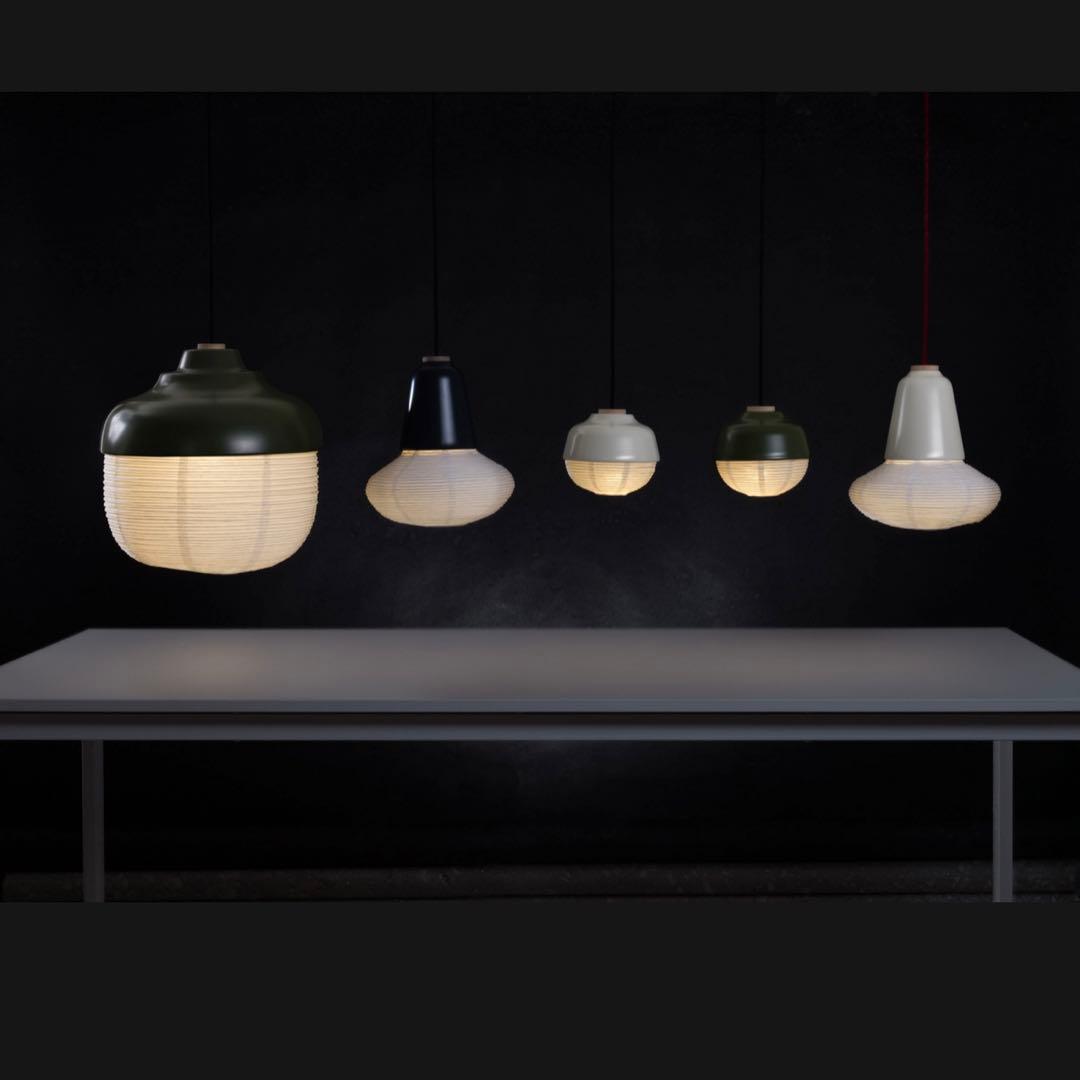 RED DOT受賞ランプ◇The New Old Light Large／黒