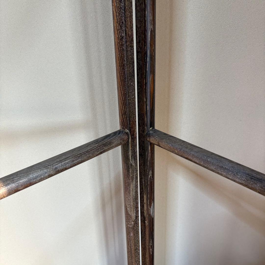 希少6　衣桁　衣紋掛け　骨董　木製　アンティーク　昭和レトロ　着物　日本