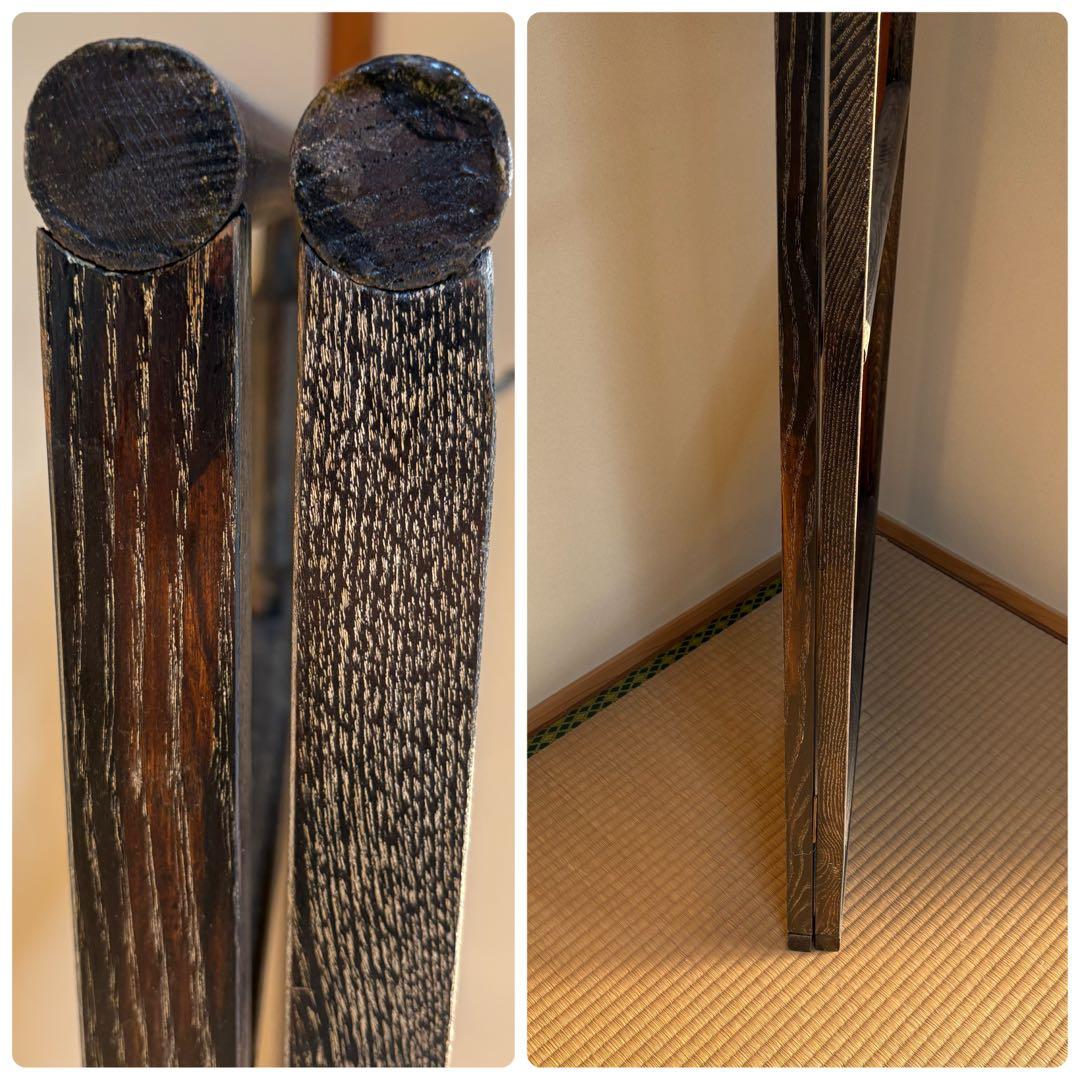 希少6　衣桁　衣紋掛け　骨董　木製　アンティーク　昭和レトロ　着物　日本