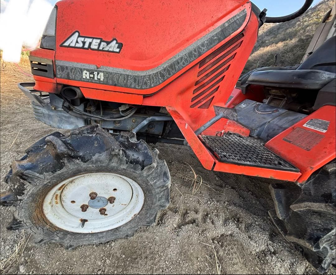 クボタ A-14 キャノピー　屋根付き　逆転 水平 753時間