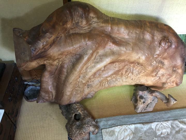 屋久杉 置物 珍しい 縦70×横130