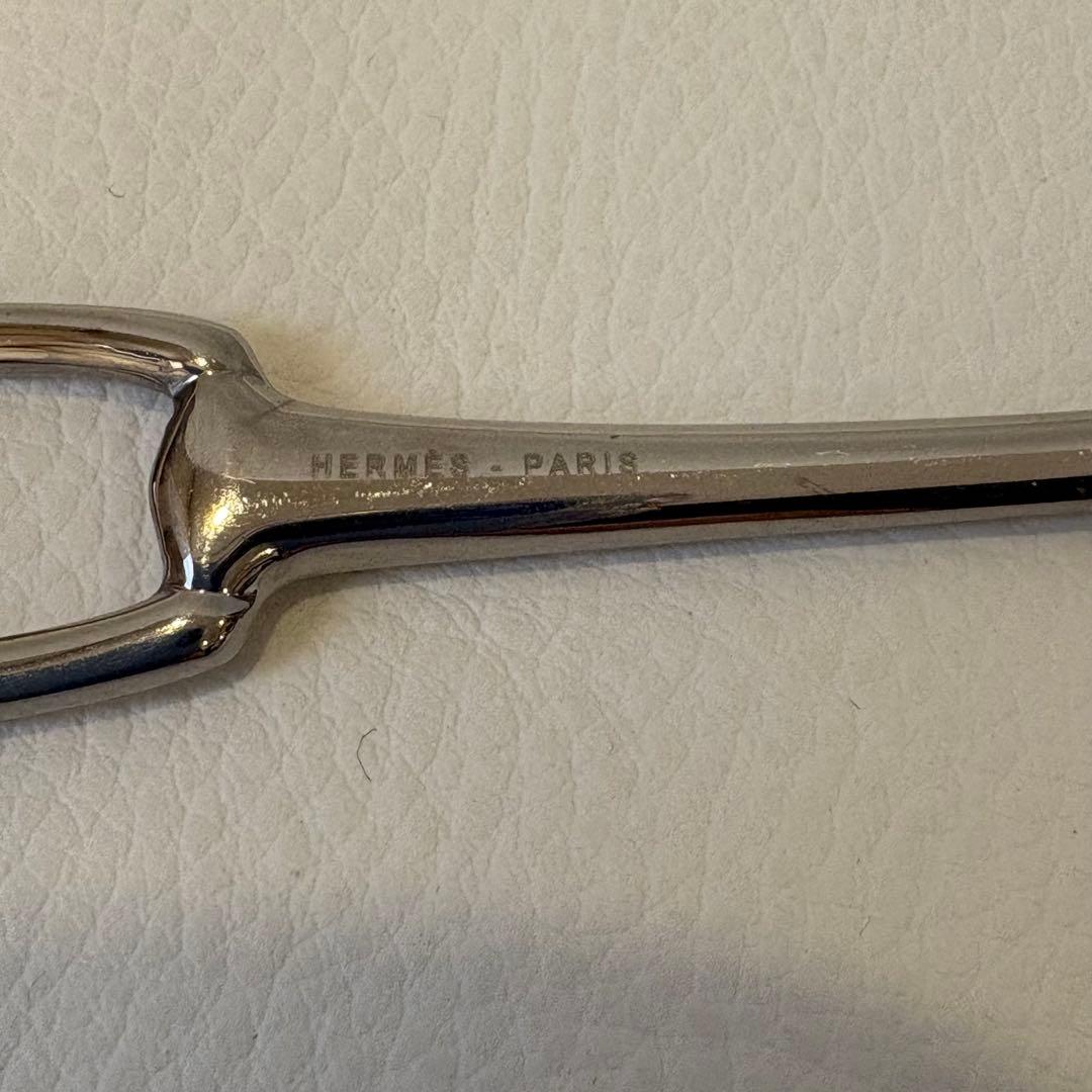 美品 エルメス アトラージュ　ティスプーン ステンレススティール A