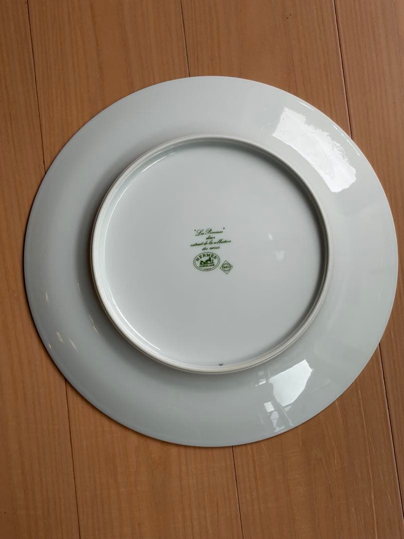 廃番 エルメス レ・ピヴォワンヌ フラワープレート