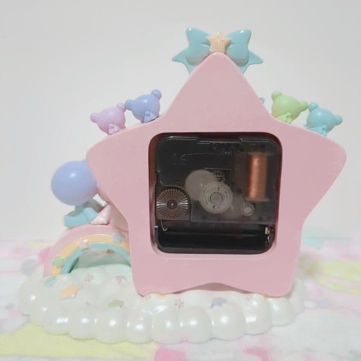 サンリオ　キキララ　ジオラマクロック　星の置き時計　レア