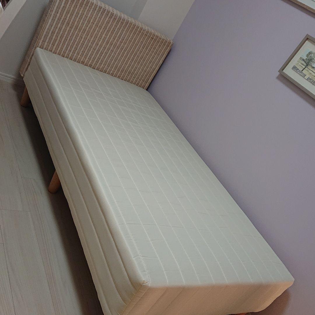 モデルルーム展示品マットレスベッド