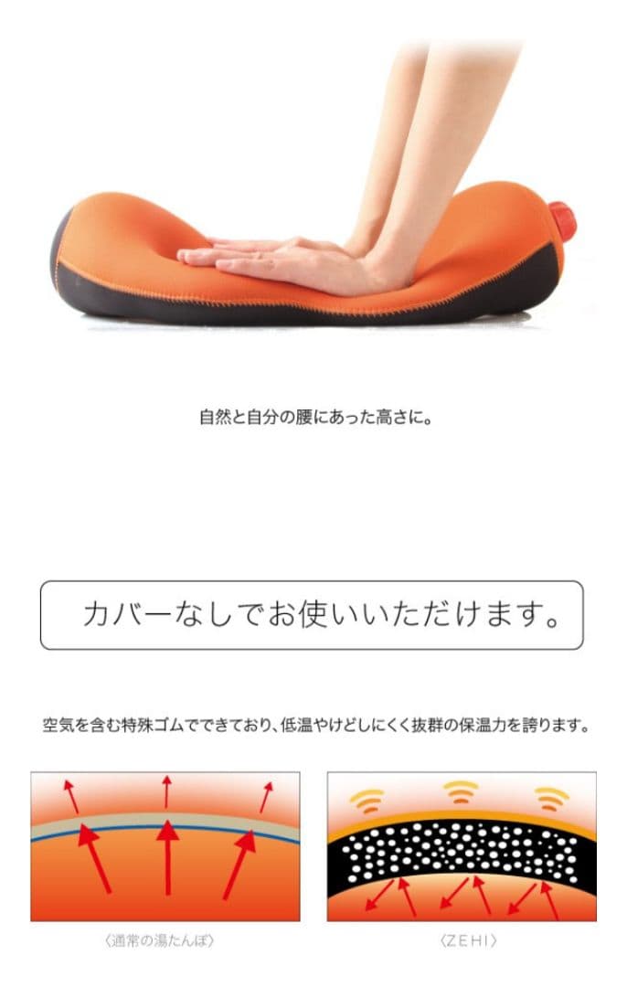 ゼヒ腰用湯たんぽ