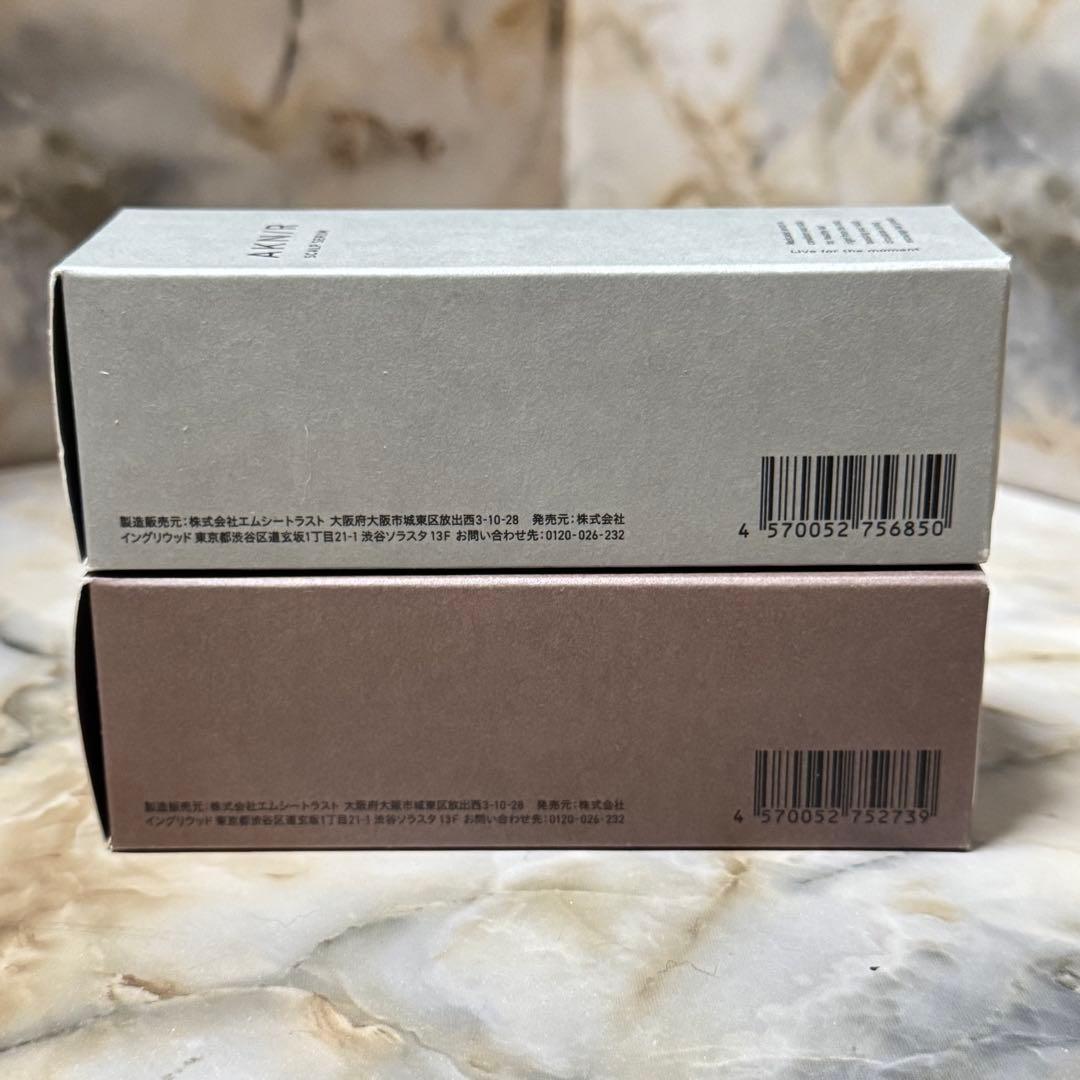 新品☆AKNIR 薬用ヘアスカルプセラム 詰替用 2種セット ローズ ジャスミン