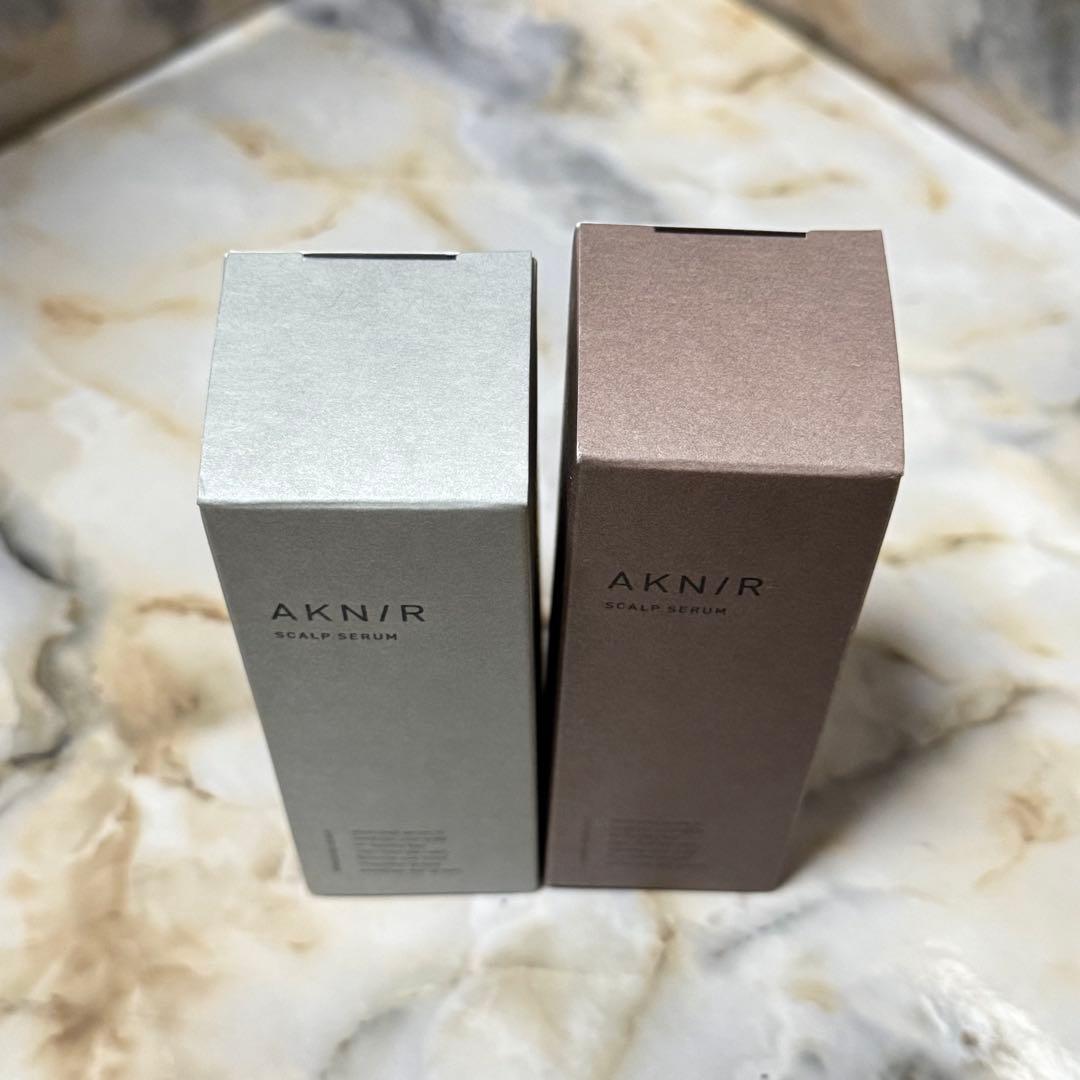 新品☆AKNIR 薬用ヘアスカルプセラム 詰替用 2種セット ローズ ジャスミン