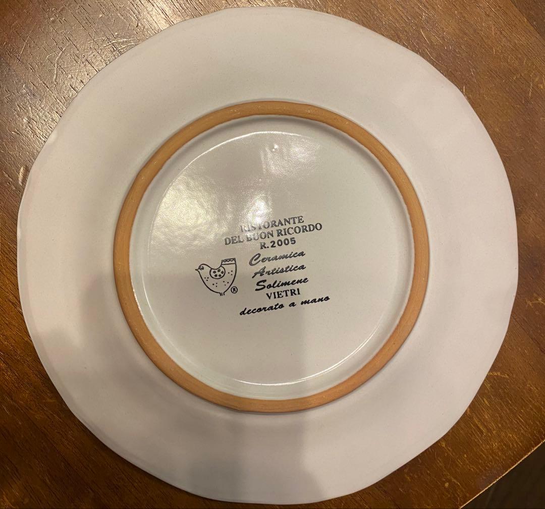 ブオンリコルド　イタリア製絵皿　2005 Induno Olona