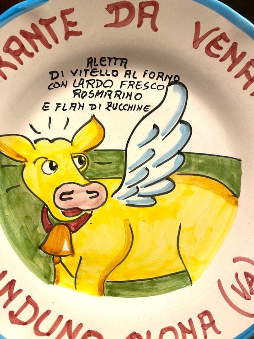 ブオンリコルド　イタリア製絵皿　2005 Induno Olona