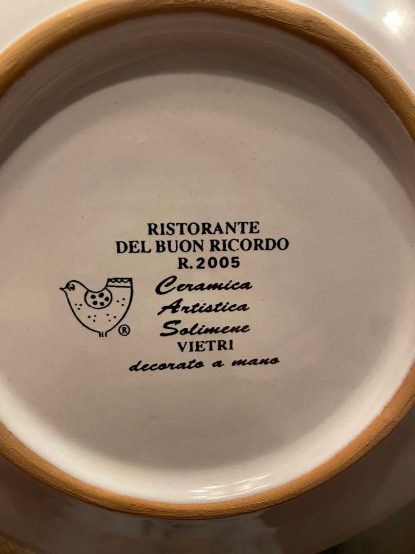 ブオンリコルド　イタリア製絵皿　2005 Induno Olona