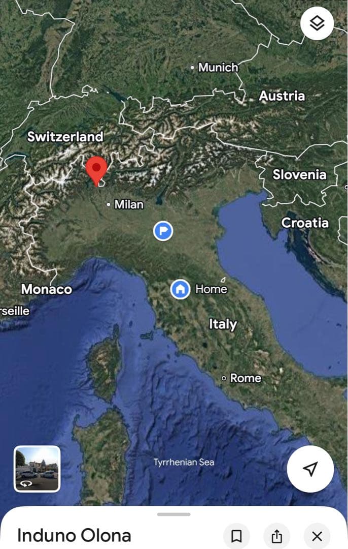 ブオンリコルド　イタリア製絵皿　2005 Induno Olona