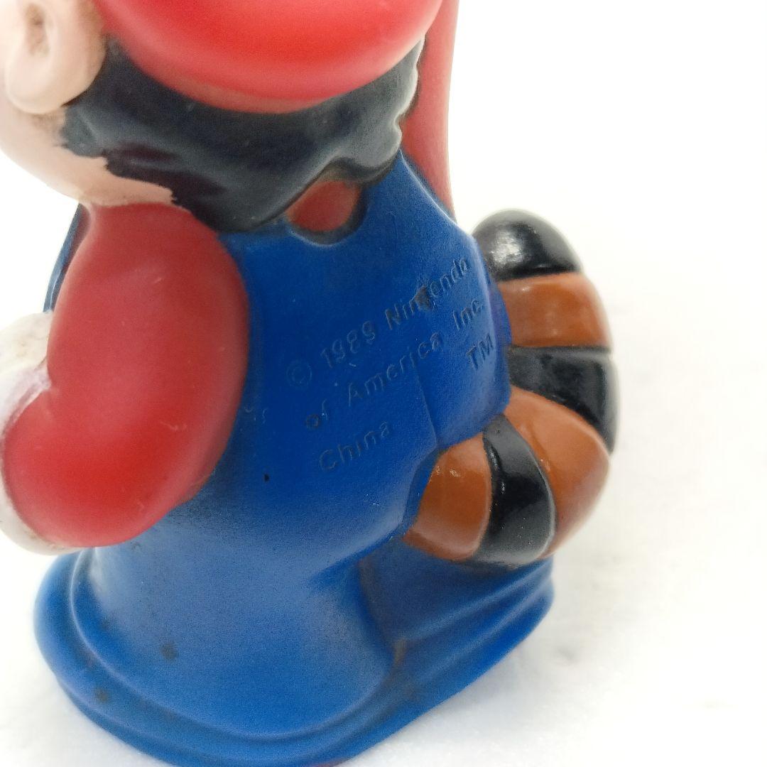 当時物 1989年 スーパーマリオ3 しっぽマリオ ソフビ ハッピーミール