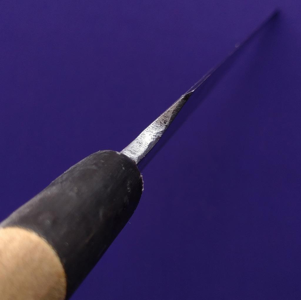 刺身包丁 有次 刃長約258㎜ 片刃 和包丁 柳刃包丁 正夫 庖丁 《0235》