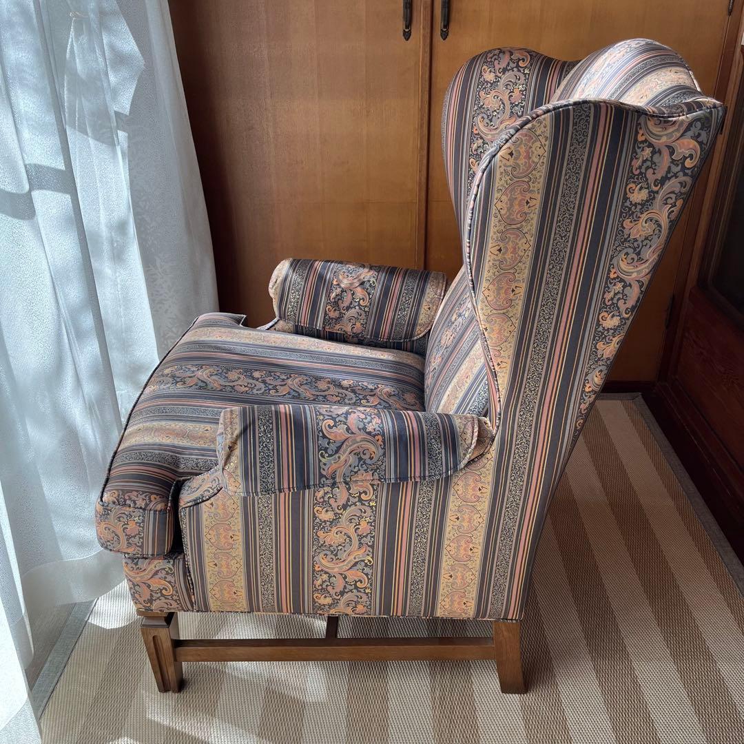 た64【美品】カリモク domani 1人掛けソファ アームチェア ドマーニ