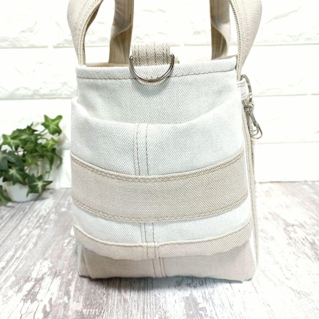 リメイクデニム★サイドポケットトートバッグ