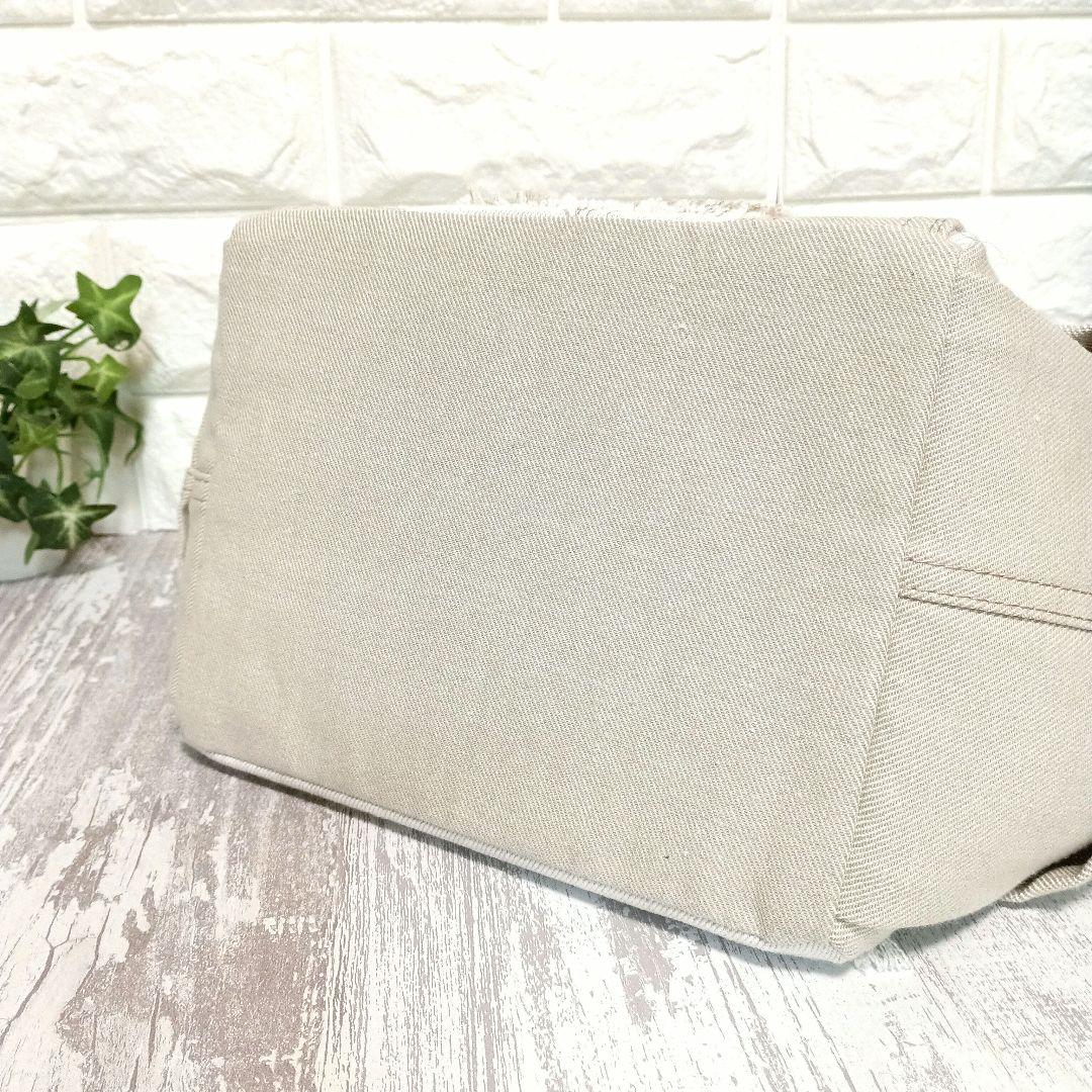 リメイクデニム★サイドポケットトートバッグ