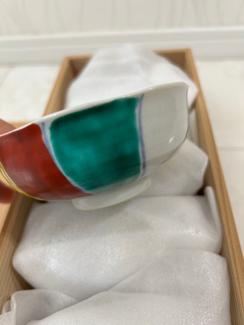 九谷焼　上出長右衛門　紙風船　3.5号小鉢揃　小鉢　盛鉢　深鉢