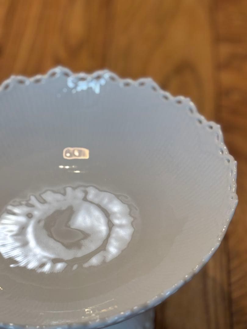 ホワイトフルーテッド フルレース コンポート+オマケ