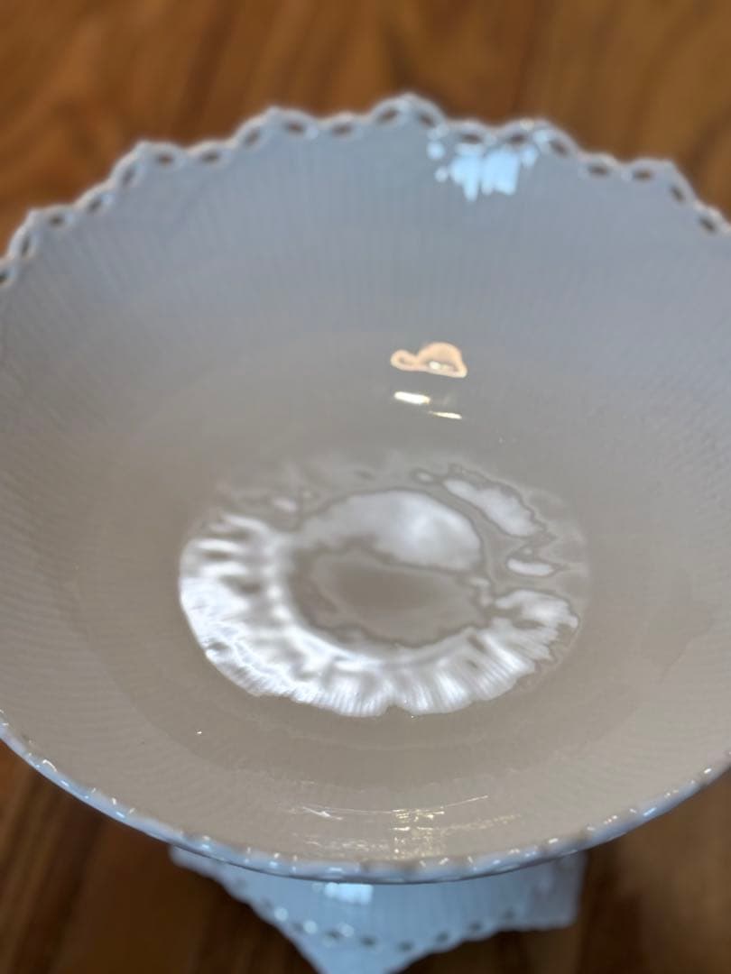 ホワイトフルーテッド フルレース コンポート+オマケ