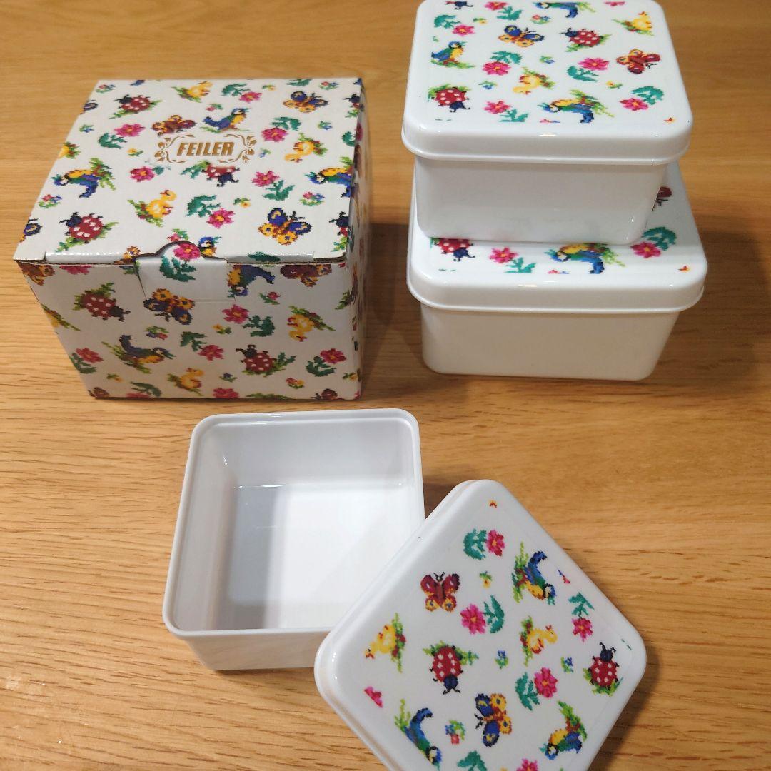 新品 フェイラー ハイジ タッパー コンテナ お弁当箱 ノベルティ