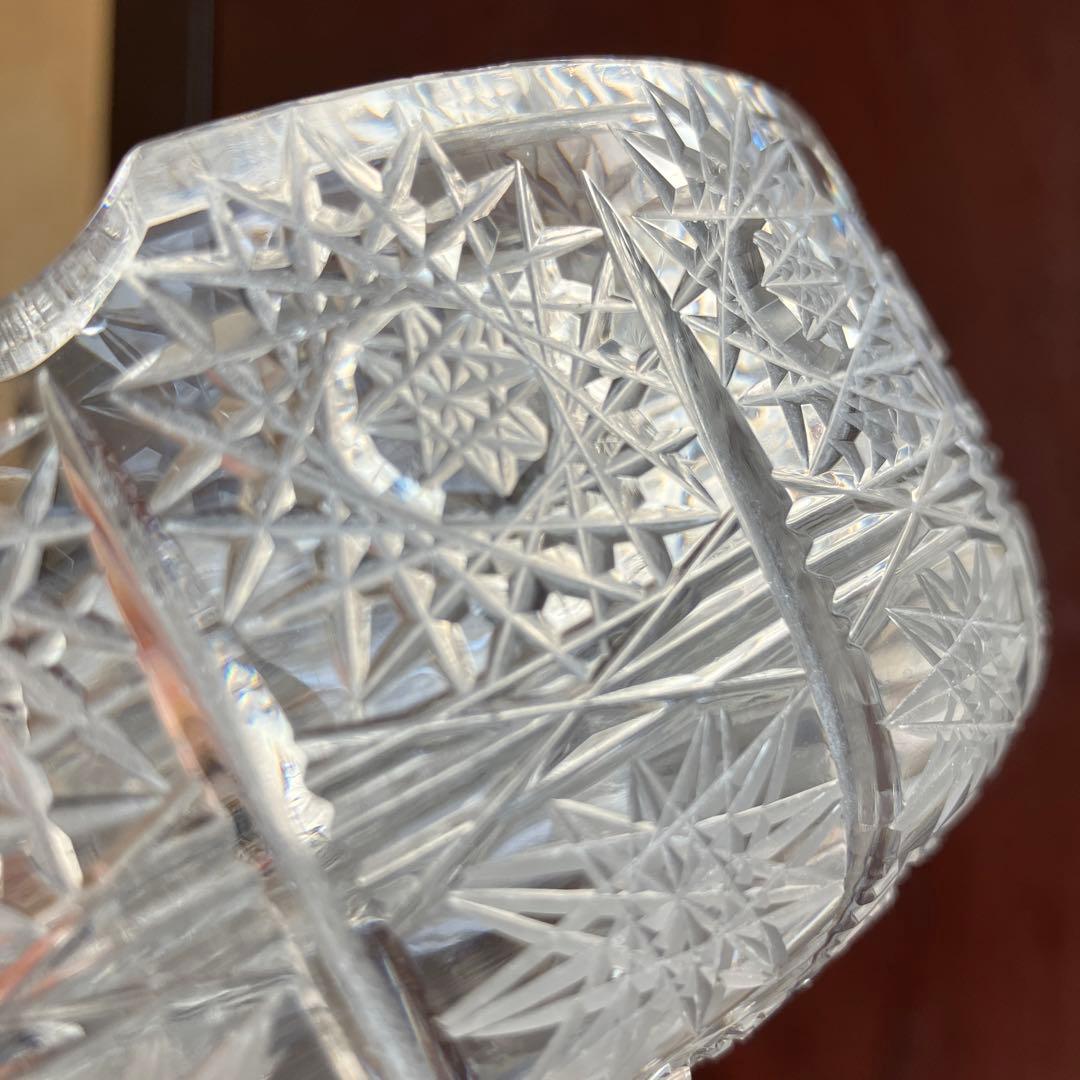 ボヘミヤグラス　灰皿